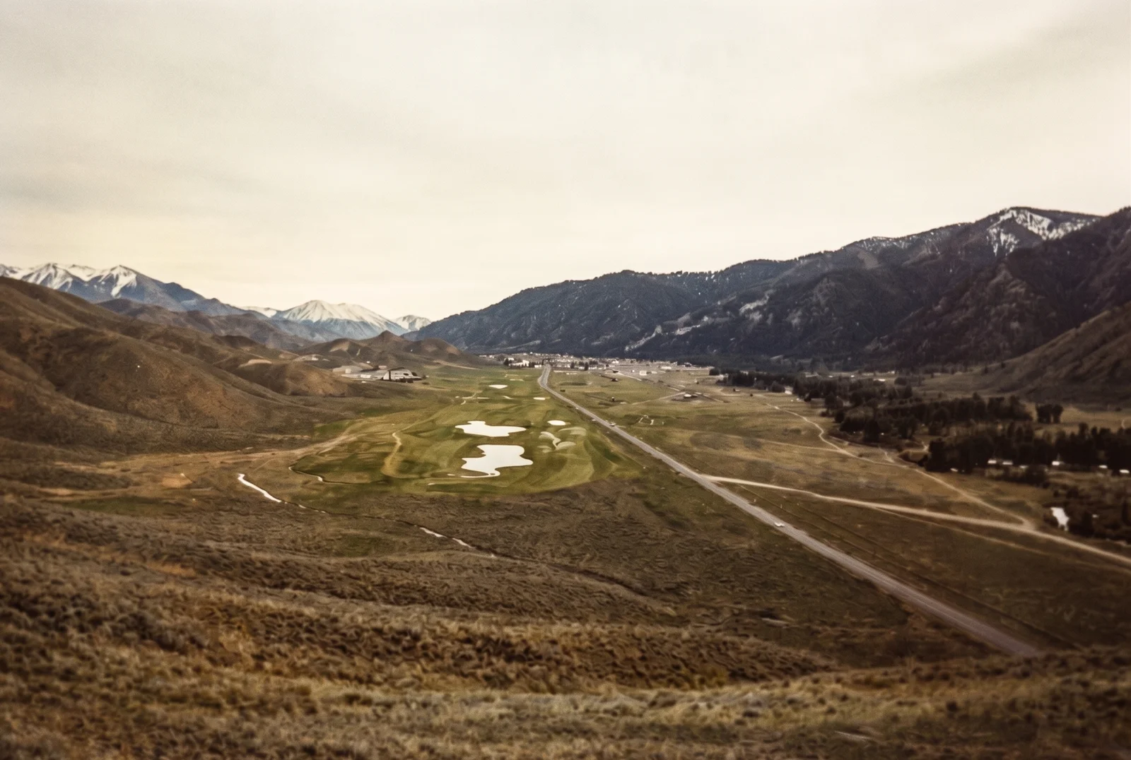 Bigwood Golf Course in the 1970s, shortly after opening